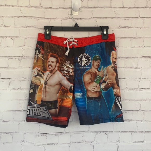 Wwe Set Of Two Boys Swim Trunks 
